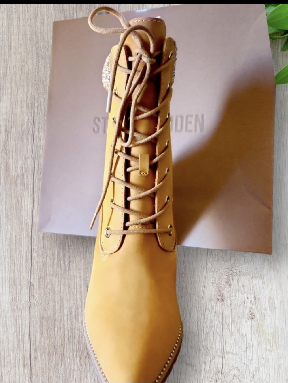 New Steve Madden Karmen Pointed Toe Bootie 7.5 New in Box - Picture 6 of 13
